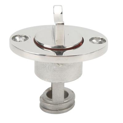 Boat Drain Plug Stainless Steel Strong Durable 0.75in Thread Diameter Marine Drain Plug for Boat