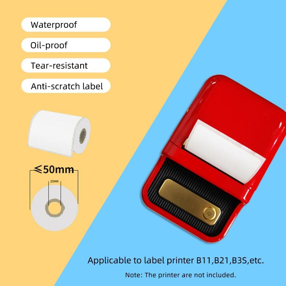 Roll Thermal Label Thermal Label Paper PVC Product Label Easy To Print Thermal Sticker Supermarket
