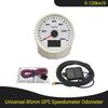 85mm Boat Car 0-120KM/H 0-200KM/H GPS Speedometer with 8 Colors Backlight Waterproof Speedometer 9~32V Trip\COG\ODO