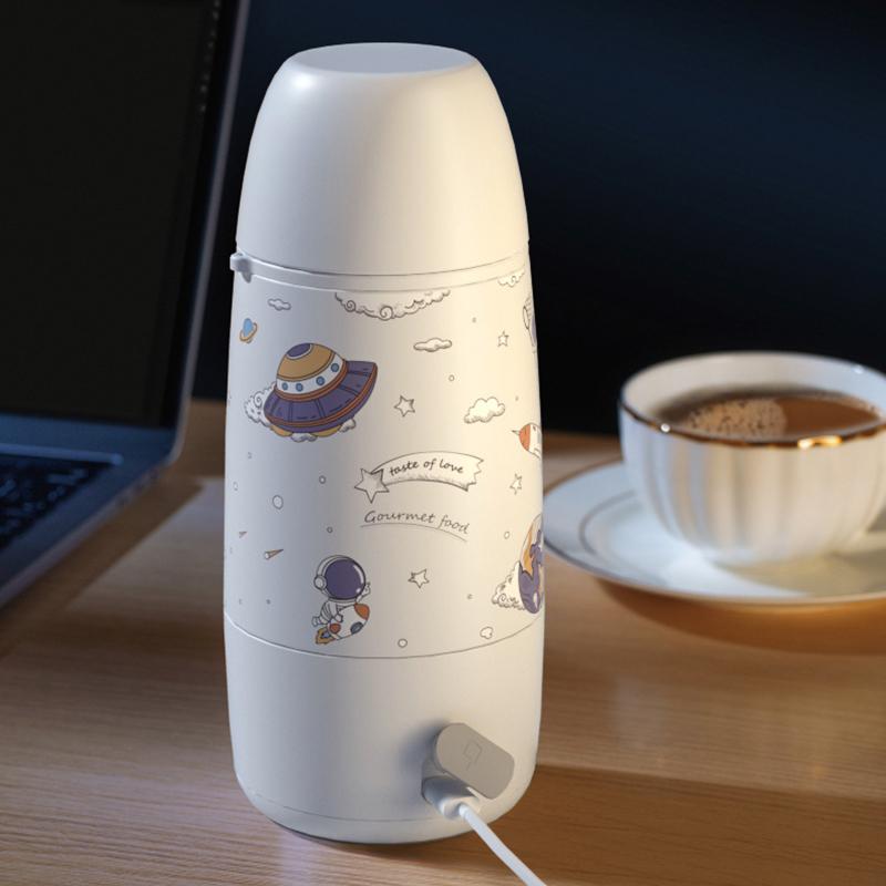 Portable Kettle Wireless Rechargeable Constant Temperature Real-time Thermos Electric Kettle Heating Milk Bottle Baby Water Cup