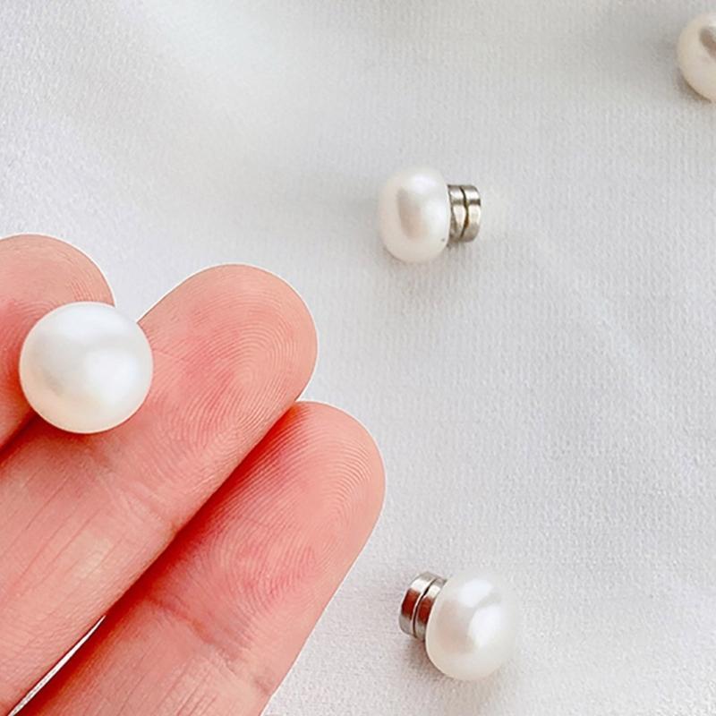 Fashion Magnetic Pearls Earrings Not Pierced Ear Cuff Women Ear Jewelry Perfect for Sensitive Ears and Fashion Event