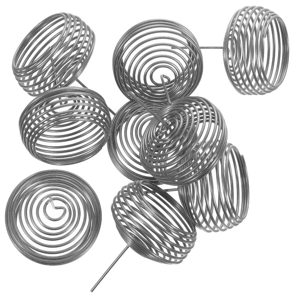 10 szt. Koszyczki do nawożenia ogrodniczego ze stali nierdzewnej Koszyczki na nawóz do roślin kwiatowych