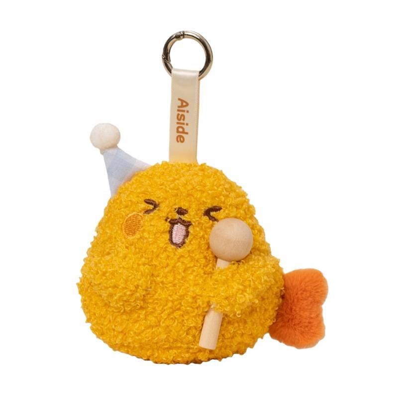 Esdeath Holzfisch Puppe Schlüsselanhänger - Plüschgeschenk für Mädchen & Freunde, Taschenanhänger, Stressabbau Spielzeugornament.
