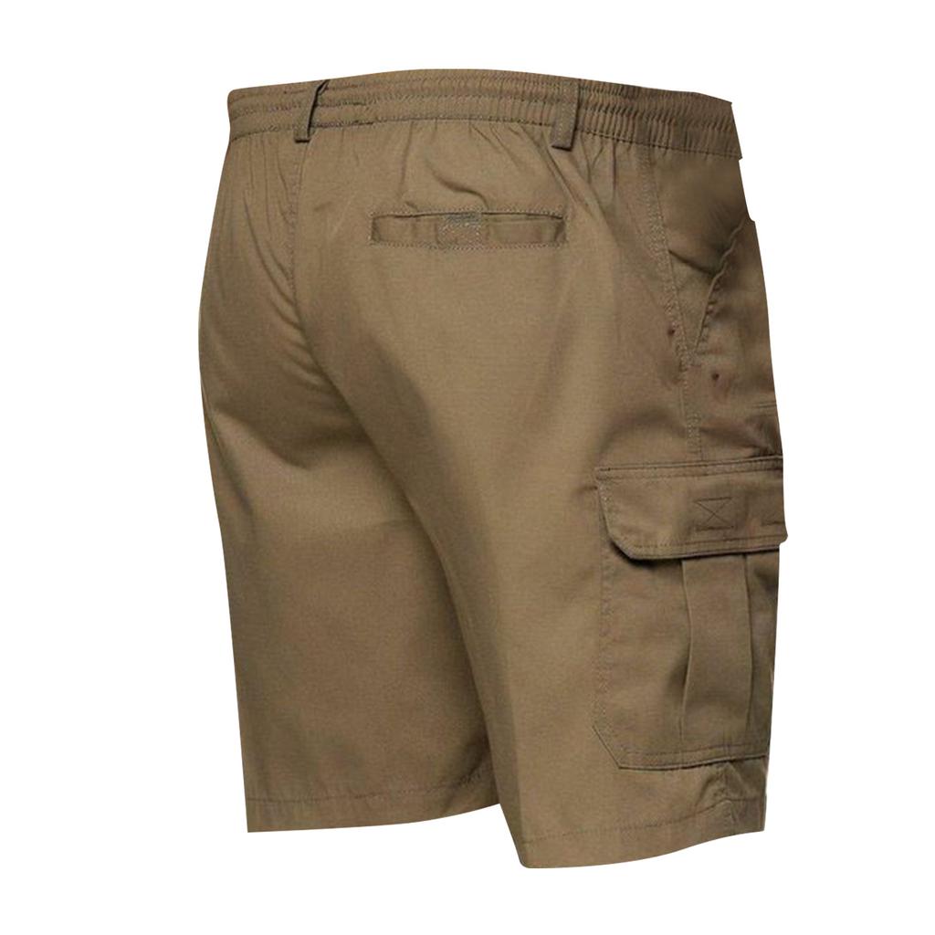 Men's Sports Pocket Work Clothes Casual Loose Shorts Casual Jogging  Drawstring Shorts