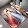 Divine Sacred Heart Design suitable as a non-slip mat for the living room or bedroom sofa