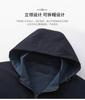 Business Casual Hooded Zipper Cardigan Jacket