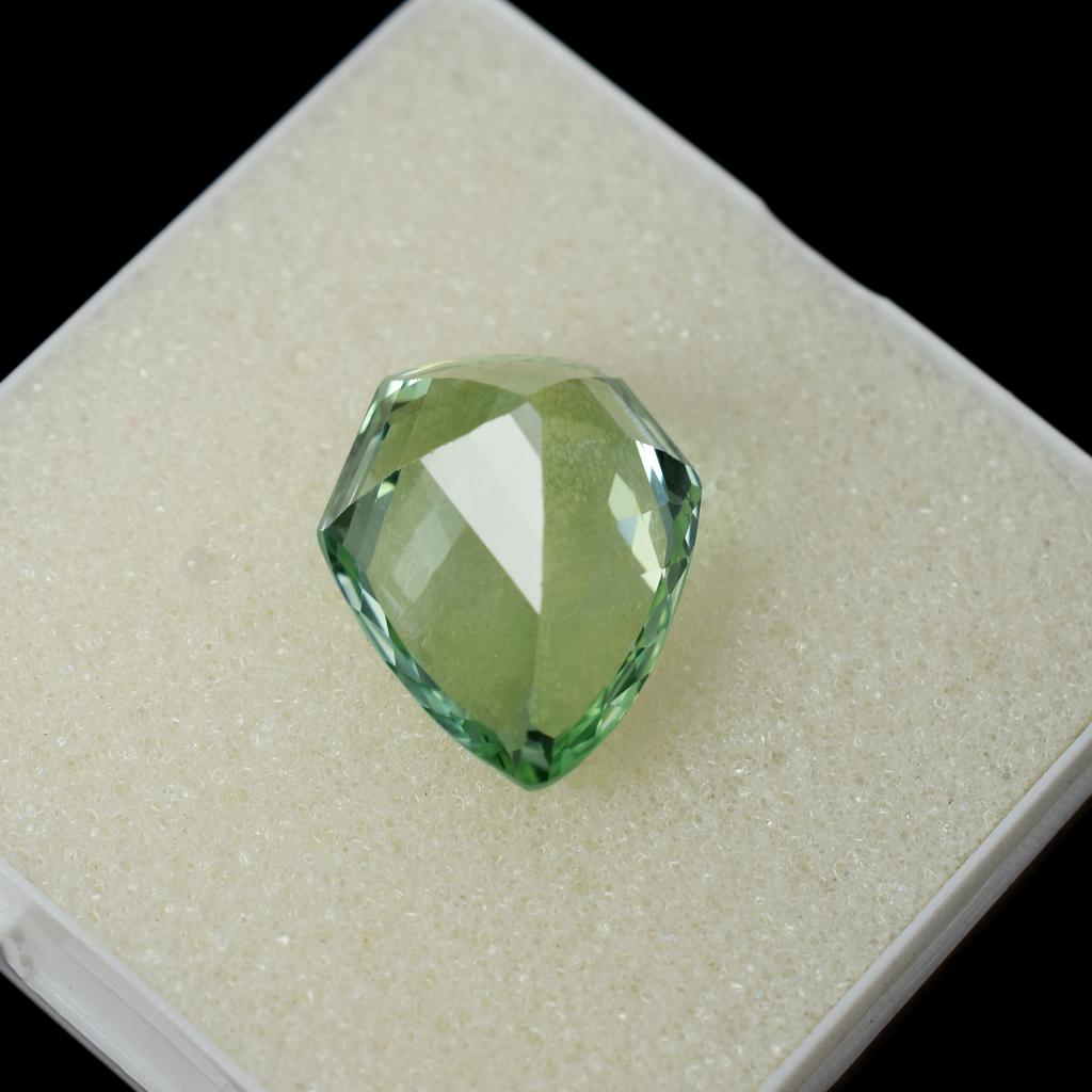 Natural Bluish Green Sapphire Loose Gemstone Fancy 16 ct Ring Making September Birthday Birthstone