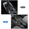 For Toyota Corolla E210 -   2024 Hybrid Stainless Car Gear Shift Panel Cup Frame Cover Trim Stickers Protector