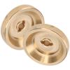 2pcs Brass Wheel Hub Counterweight Upgrade Accessories Fit for Axial SCX24 124 RC Car