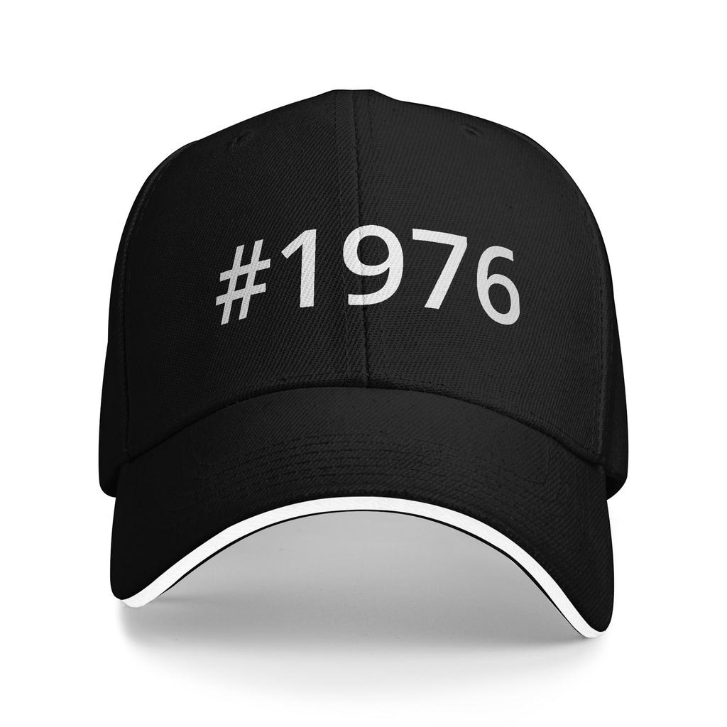 Born in 1976 vintage age 50 years old funny 50th birthday Caps For Unisex Fashion Baseball Cap  Trucker Hat Golf Headewear