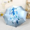 Rainy Day Soccer Action Automatic Umbrella Retractable Design with 8-Rib Durability Foldable Design Travel Essential Outdoor Accessory