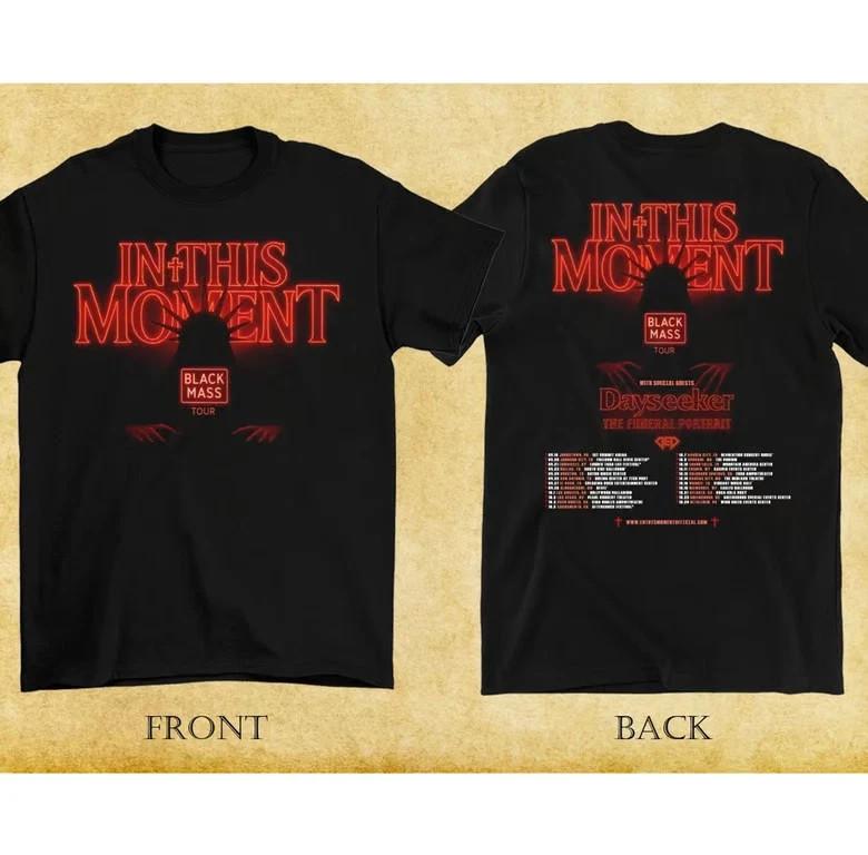In This Moment 2025 Black Mass Tour TShirt Unisex T-Shirt S