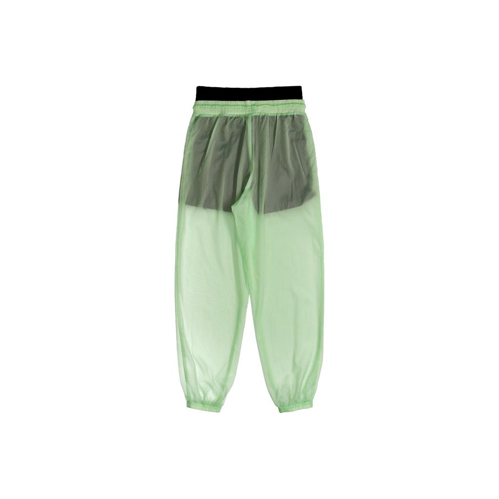 Nike Woven Sport Casual Pants Women Bottoms Light-Neon-Green CJ3007-318