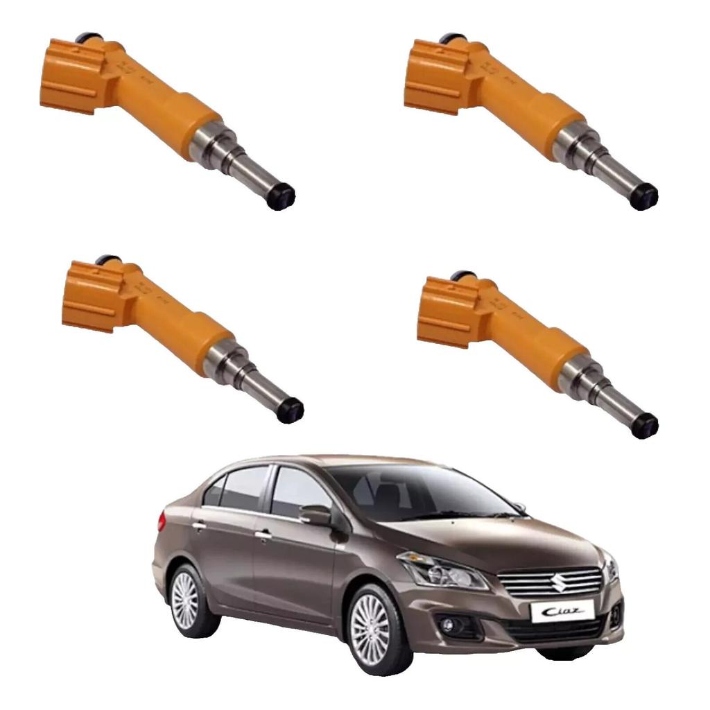4 Piece New Genuine Fuel Injector For Suzuki Ciaz 1.4L Gasoline Petrol