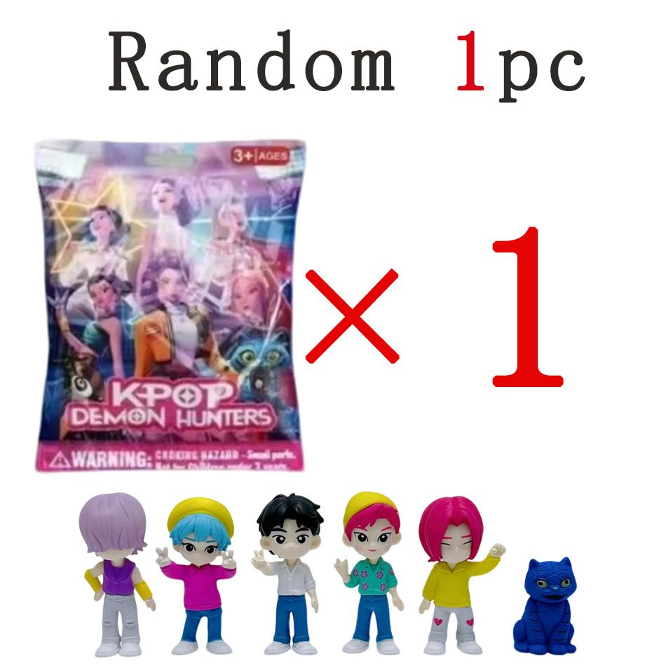 

NEW 6 styles KPop Demon Hunters Superstar Saja Boys Cha EunWoo PVC Action Figure Toy Anime Figurine Doll For Fans surprise Gift