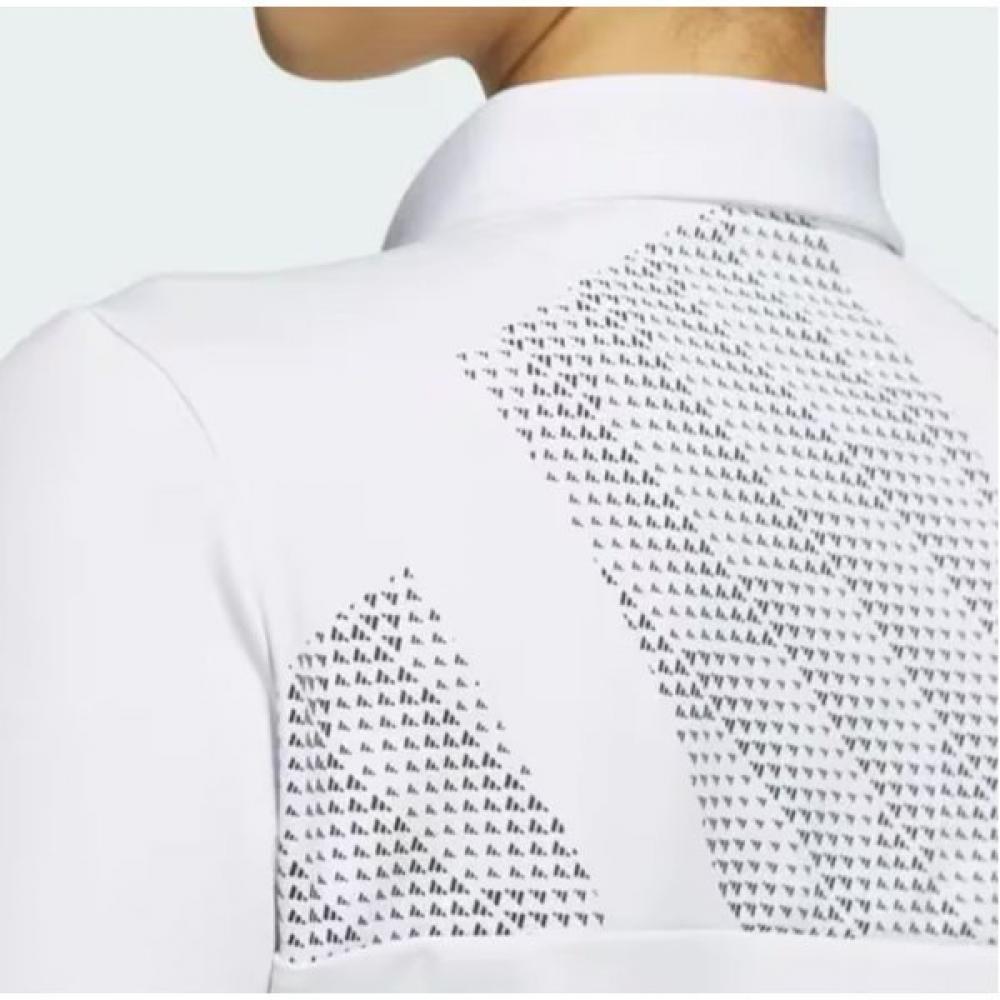 Adidas Golf 23fw Women Women Aerolady Long Sleeve Polo Shirt Hy0919 White