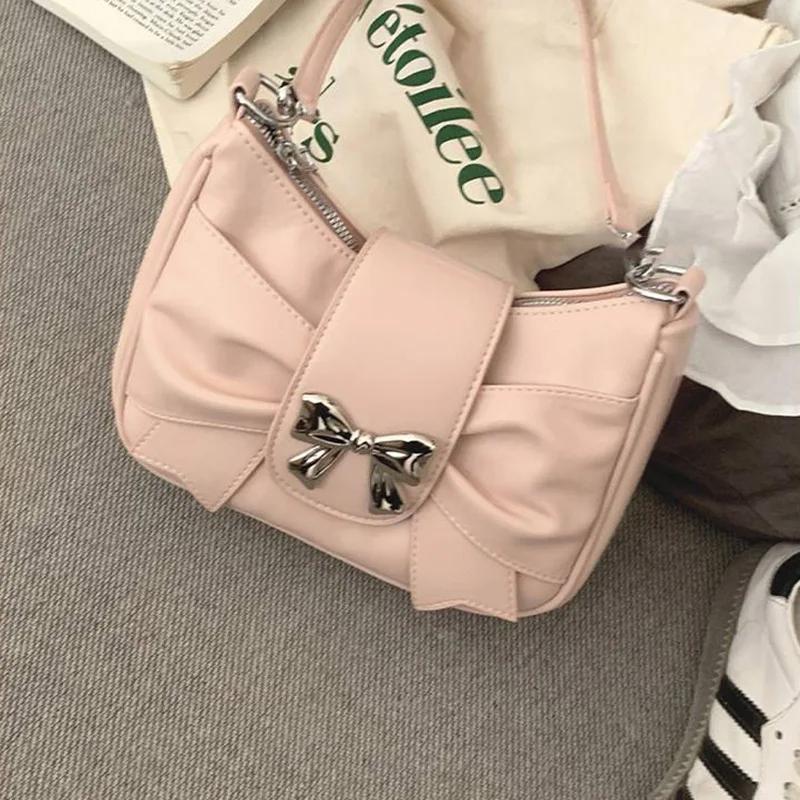 French Niche Shoulder Bag Underarm Bag Ladies  New Fashion Korean Version of Small Square Bag Joker Crossbody Folding Bag