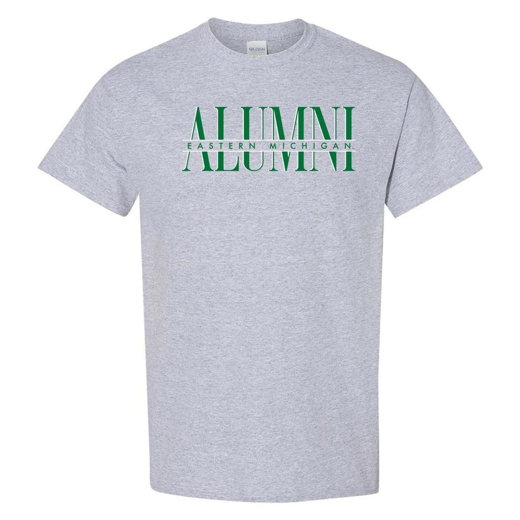 Eastern Michigan Eagles Classic Alumni T-Shirt - Sport Grey