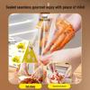 KUMBAZZ Antibacterial Food-Grade TPE Disposable Gloves