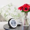 Digital Thermometer Hygrometer Temperature Humidity Meter Alarm Clock Touch Key with Backlight