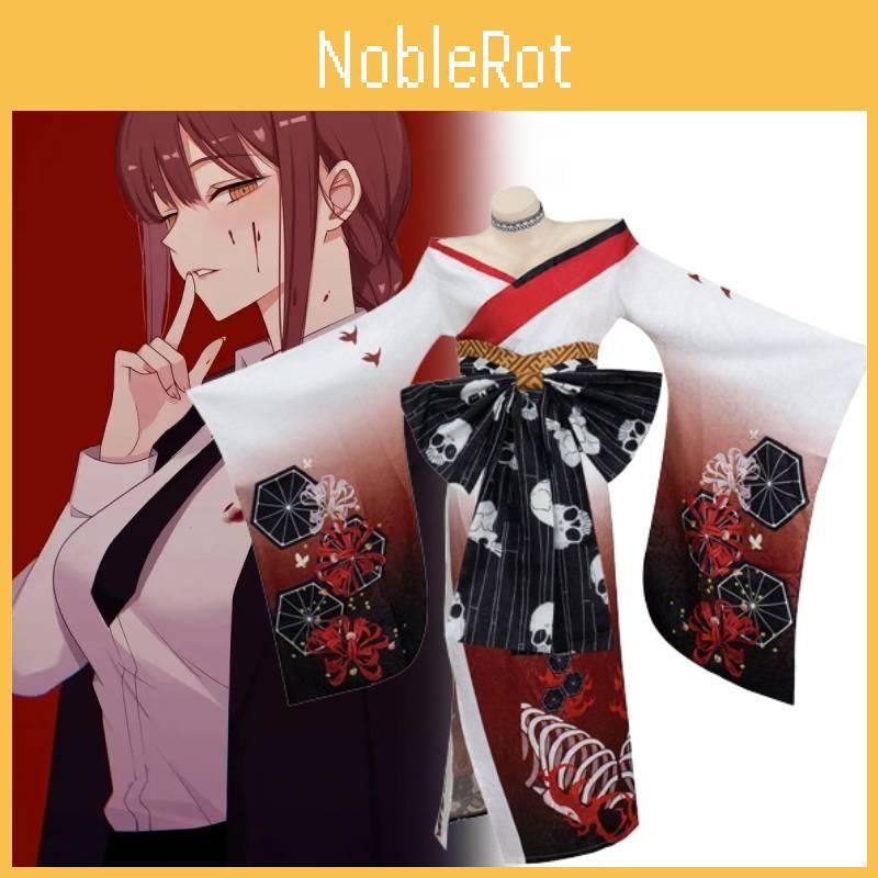 Charming Makima Power Cosplay Costume Traditional Japanese Style Soft And Comfortable