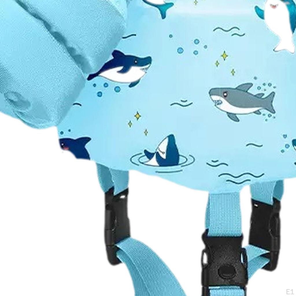 Baby Swim Flotation Vest Toddlers Float Light Blue S Shark