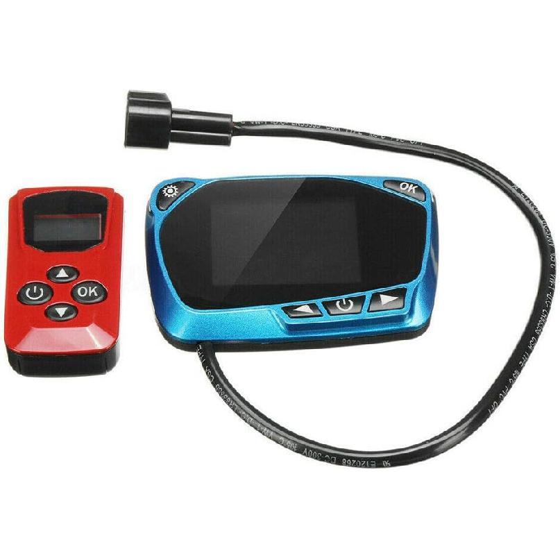

Riloer 12/24V Car Air Diesel Heater LCD Switch with Remote Control, Air Parking Heater Switch for RV Truck Car Accessories