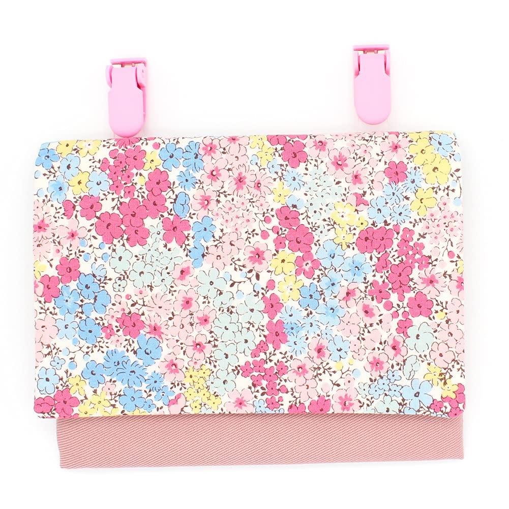 Shop Handmade Japanese Travel with Simple Design for Small Flower and Cherry Design [Jewelry M] Pocket/Pouch Clip, Kids,