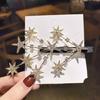 Star Duckbill Hair Clip with Rhinestones Designs Suitable for Trendy Women Everyday and Festive Use Casual Wear