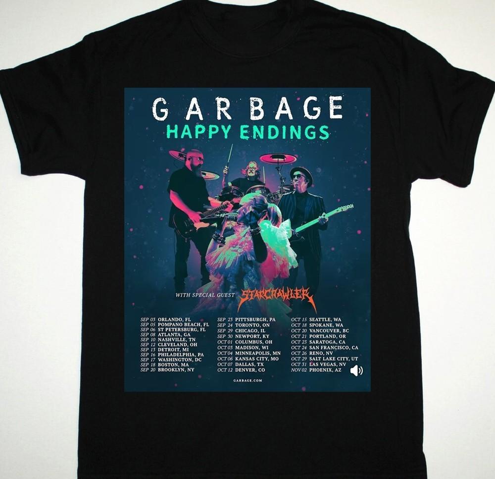 Classic Garbag Band Tour 25 Short Sleeve Men S-5XL 22D607 Unisex T-Shirt XXXXL