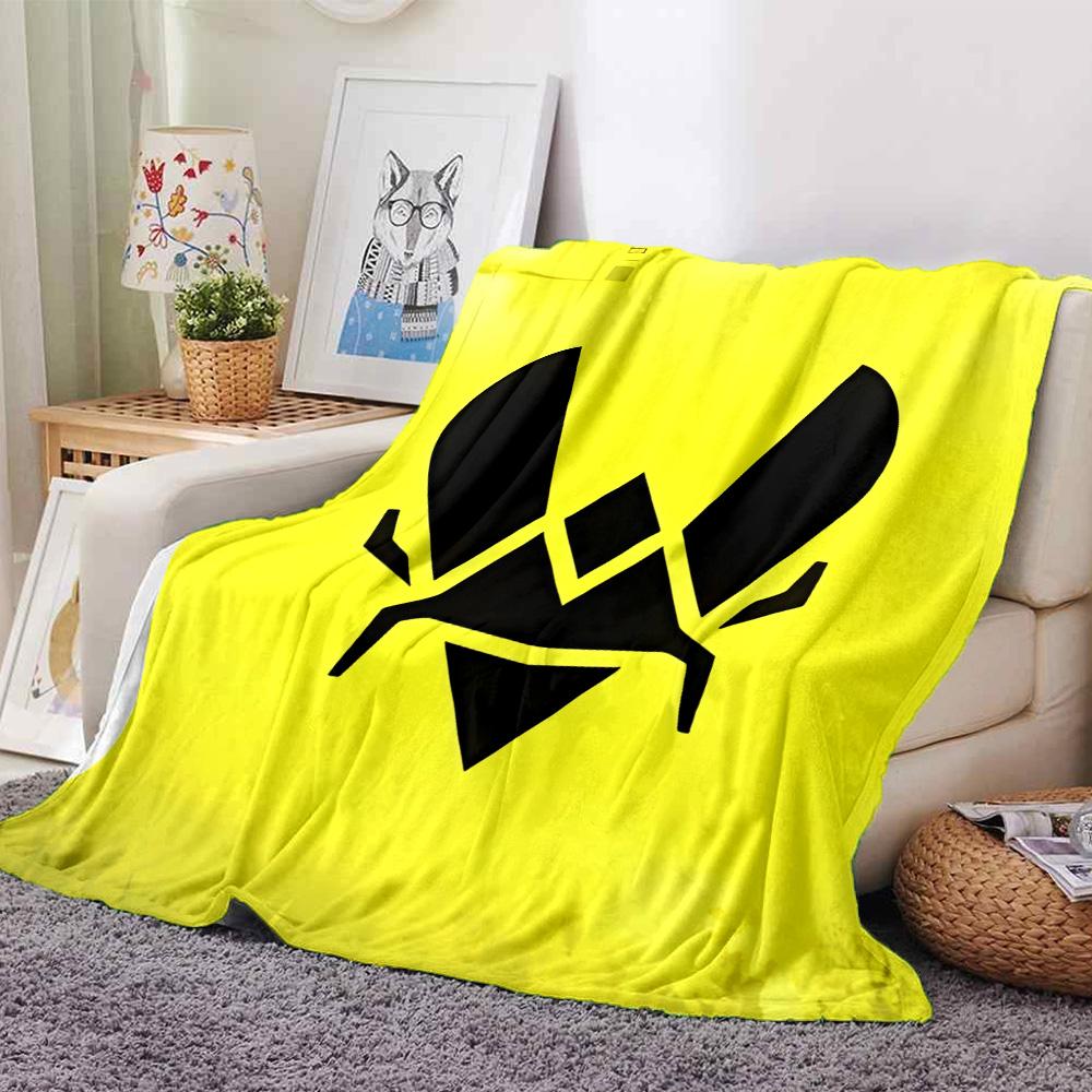 1pc Blanket - logo Team Vitality Print Design,Lightweight Blanket for Sofa,Bed- Soft &Warm,Gift for All Seasons