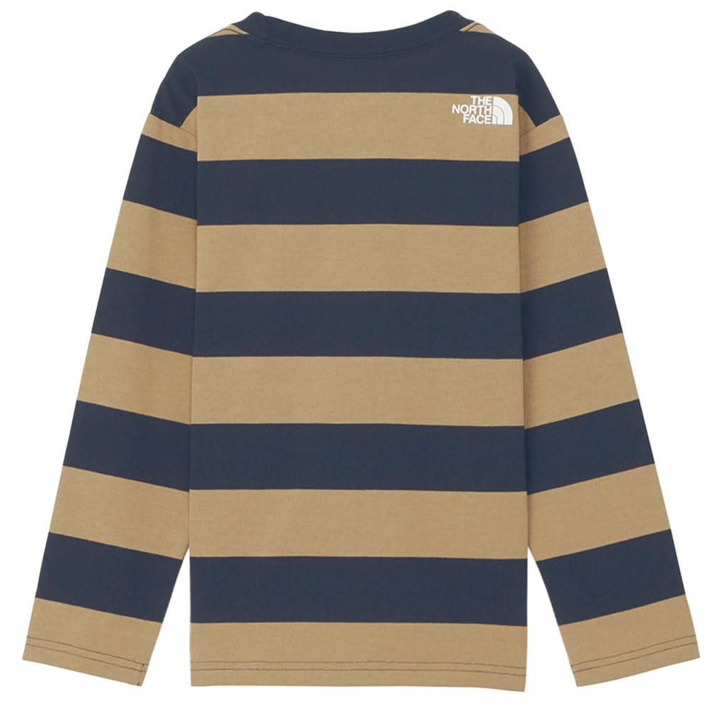 The North Face Long Sleeve Field Striped Mud UV Misty 100 Kids' Tee, Unisex, Resistant, Anti-Static, Protection, Sage,