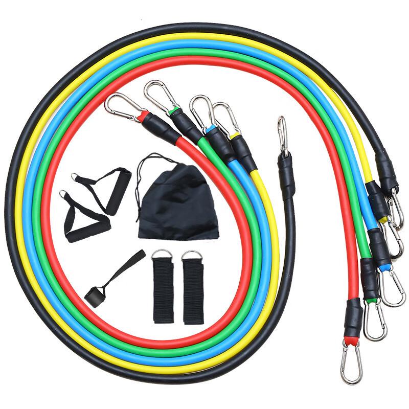 Oeny 11-Piece 100lb Resistance Band Set