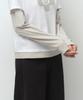 MUSINSA STANDARD WOMAN [Ohesio Collaboration] Layered Long Sleeve T-Shirt [White]