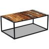 Day and Night - Day and Night Solid Recycled Wood Coffee Table 100x60x40 Cm