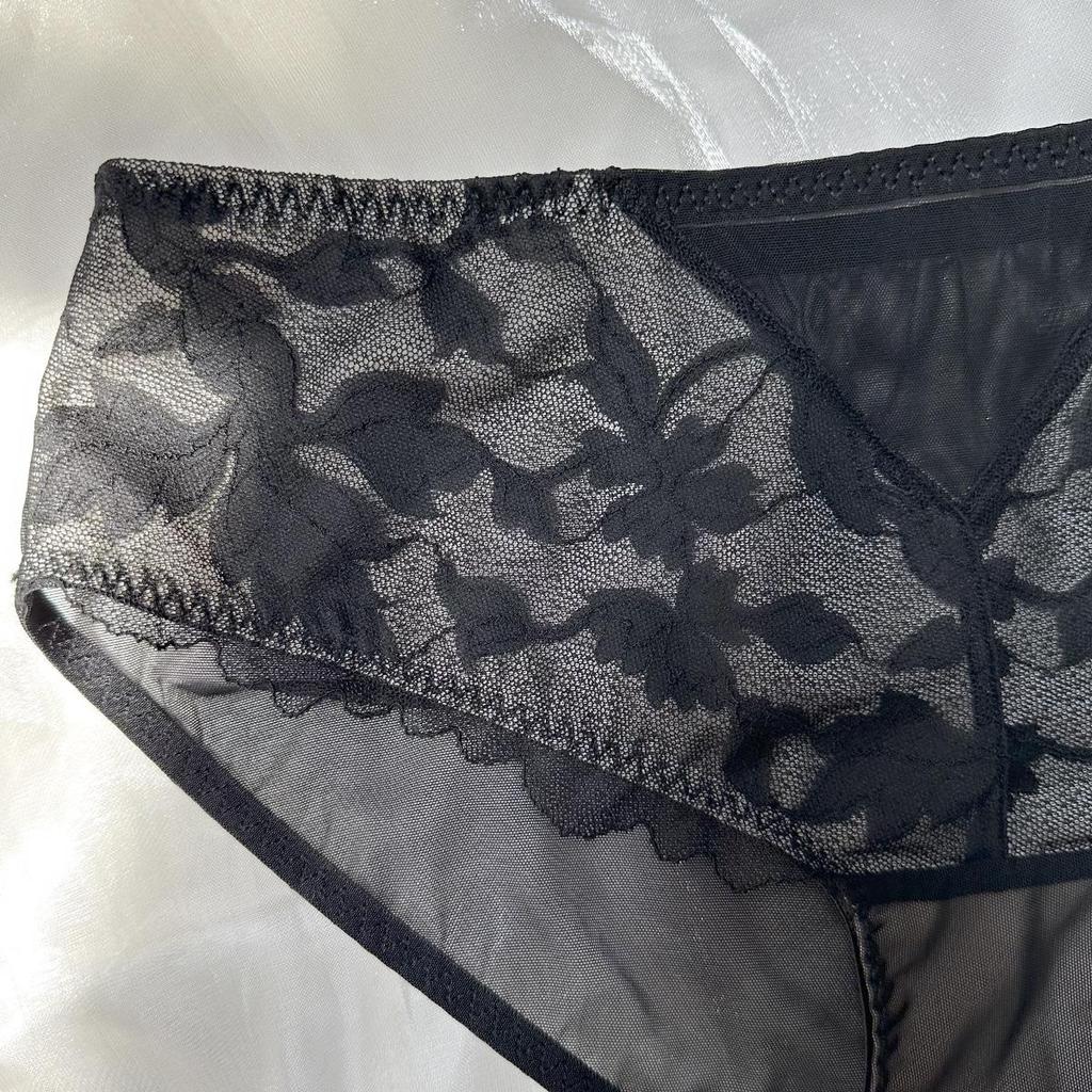 Big U Ultra-Thin Lace Bunny Ears Backless Wire-Free Comfortable French Bra