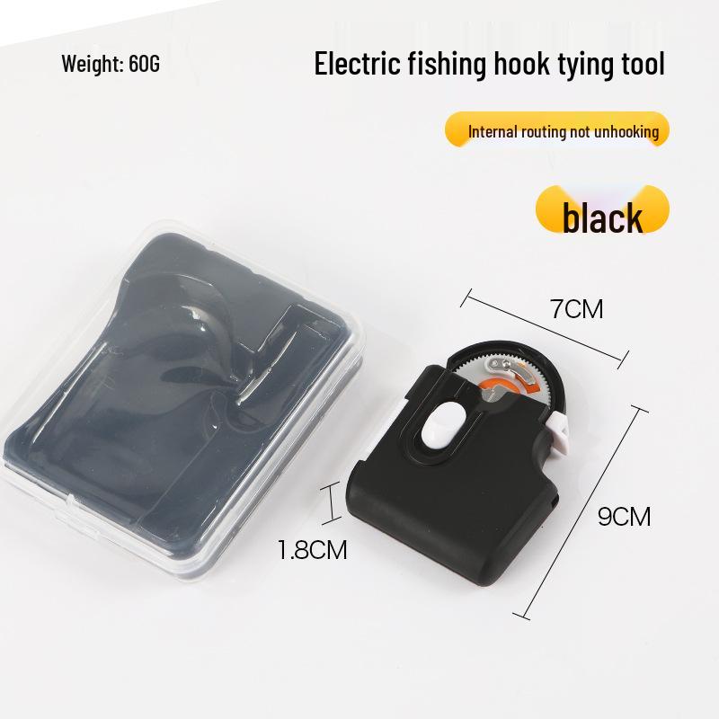 Automatic Electric Fishing Hook Tying Tool for Effortless Fishing Gear Setup