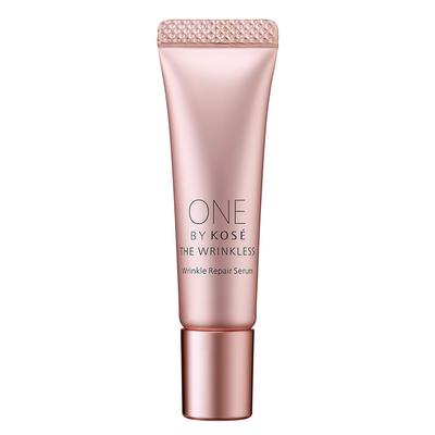 ONE KOSE Medicinal Wrinkle Improvement Serum Quasi-drug Linkless W 5g Firmness Elasticity Rice Power Trial Size Portable Eye Area Mouth Moisturizing