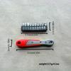 22 In 1 Dual-purpose Wrench, Ratchet Screwdriver, Positive and Negative Hexagonal Plum Blossom Multifunctional Maintenance Screwdriver Tool