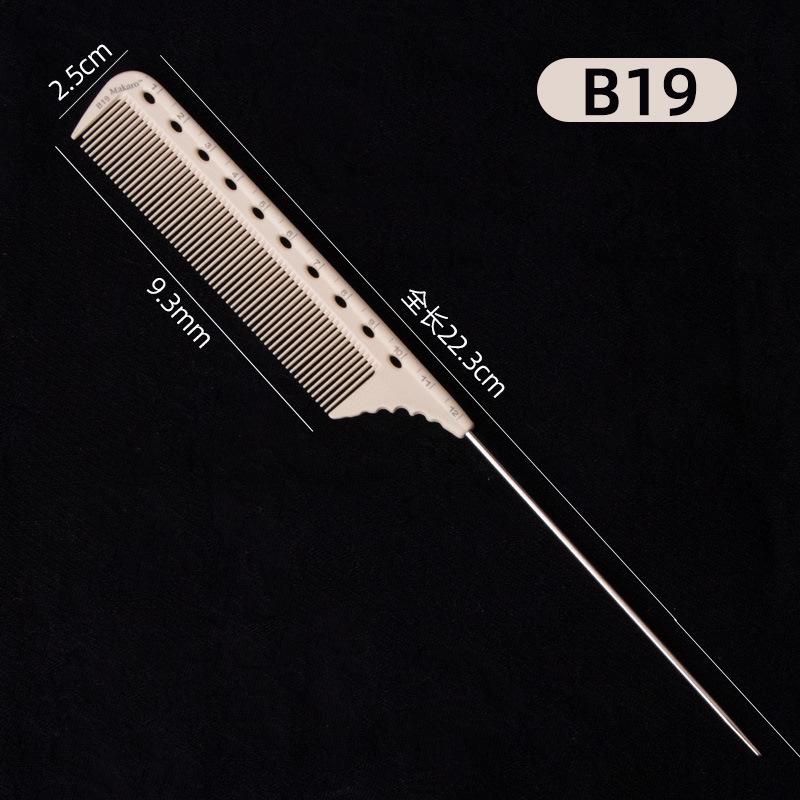 Ultra-Thin Dual-Use Stylist Comb for Hair Cutting & Styling