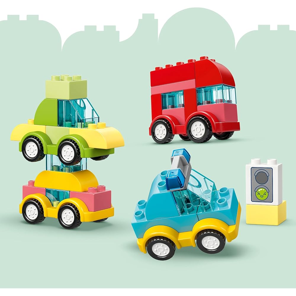 LEGO DUPLO My First Vehicles Building Set Educational Toy for Kids Ages 1.5 to 3 10474