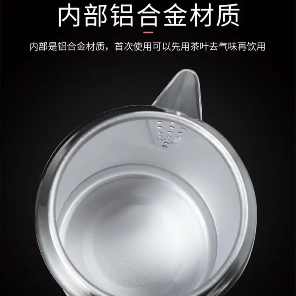 Hong Kong Style Stovetop Coffee Pot, 3L Handmade Aluminum Alloy Percolator for Milk Tea & Turkish Coffee, Vintage Kitchenware