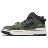Li Ning Rookie Mid Top Vintage Basketball Shoes Men's Green Black ABCS055-5