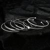 6pcs Star Open Bracelet Set, Stylish and Trendy Women's Bracelets