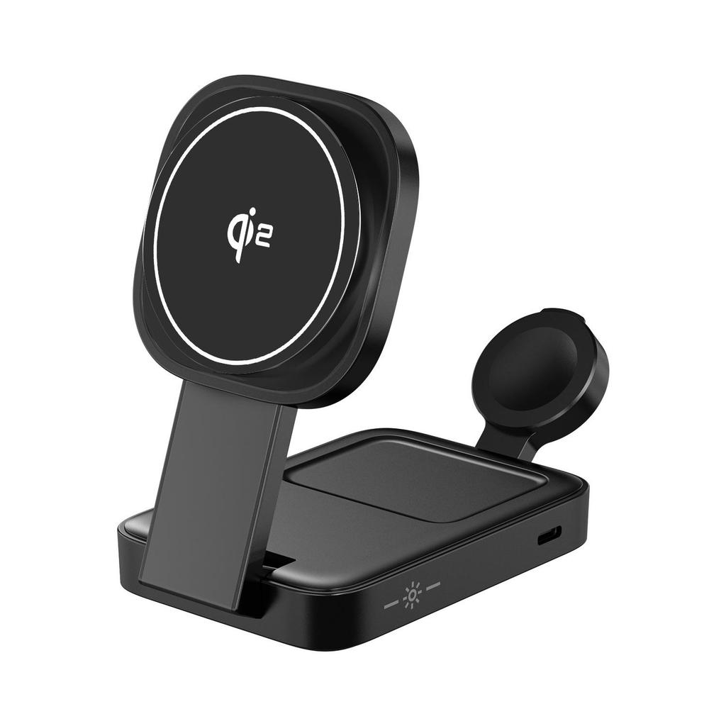 Heavyweight 3-in-1 Qi2 MagSafe Wireless Charger for Apple Phones