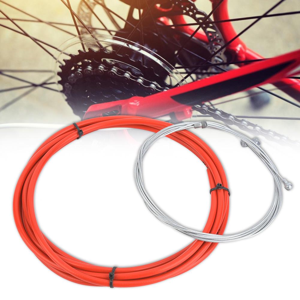 Mountain Road   Bike Brake Cable Housing Hose   Kit Cycling Replacement (Black)