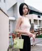 Masmarulez [Pouch Set] Lena Shoulder Bag_Lime Mint