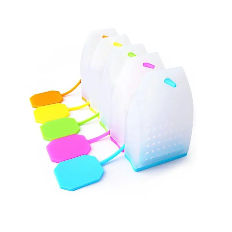 

3/6pcs Silicone Food Grade Silicone Tea Strainer Tea Infusers Tea Bag Tea Filter Infuser Diffuser Coffee Tea Tools Kitchen Tools
