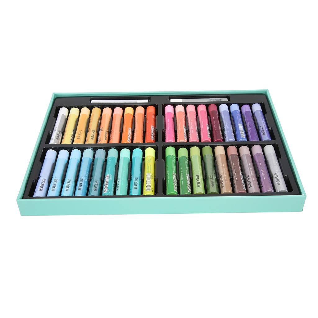 Oil Pastels Write Smoothly Bright Colors Waterproof Durable 36 Colors Pastels Art Supplies for Graffiti Painting