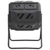 Garden Composter Black 73 X 64 X 95 Cm 160 L
